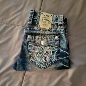 Mens Rock Revival jeans